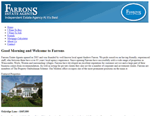 Tablet Screenshot of farrons.co.uk